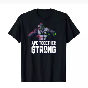 Apes Strong Together shirt - Blackl