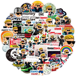 WSB sticker pack 50